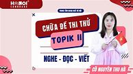 Đề Thi Thử Topik I