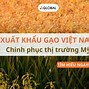 Giá Trị Xuất Khẩu Gạo 2023